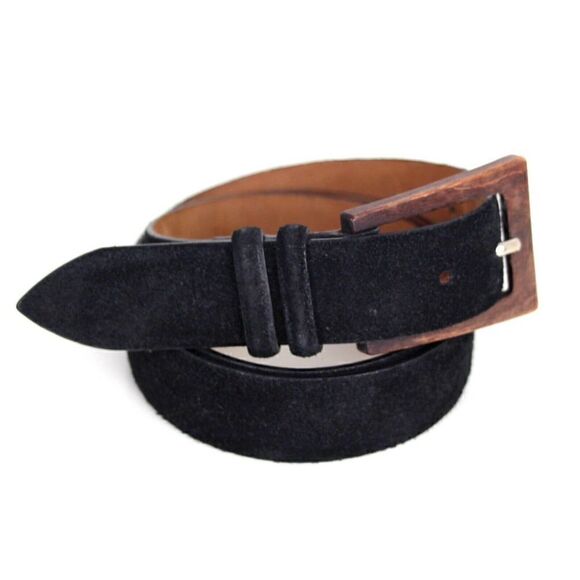 Claudio Orciani BLACK SUEDE LEATHER 1\